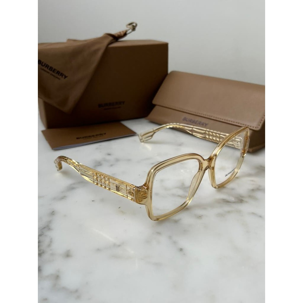 NEW Burberry BE2374 Clear Oversized Frames Eyeglasses - Picture 3 of 6